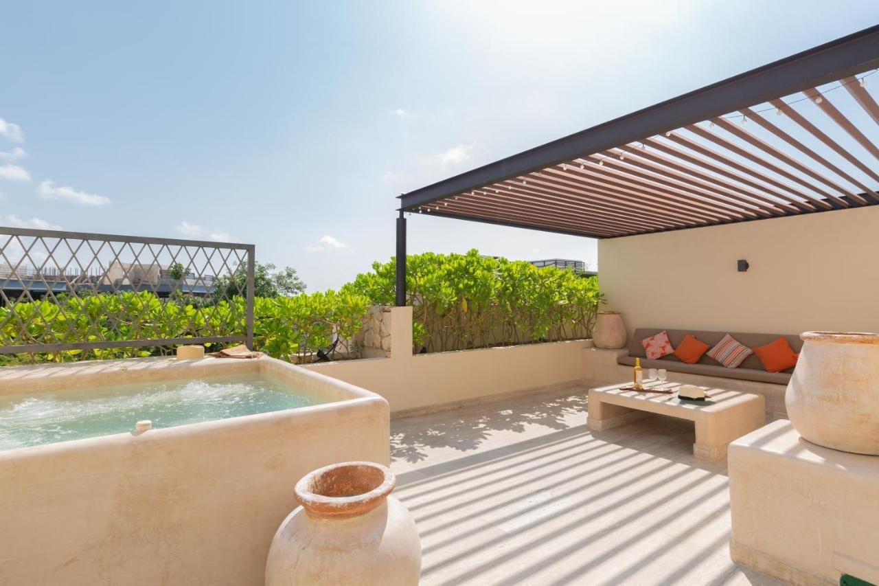 Exclusive Paramar Ve Penthouse In Tulum By Lockey Best For Walking To Commercial Zone In Aldea Zama Exterior foto